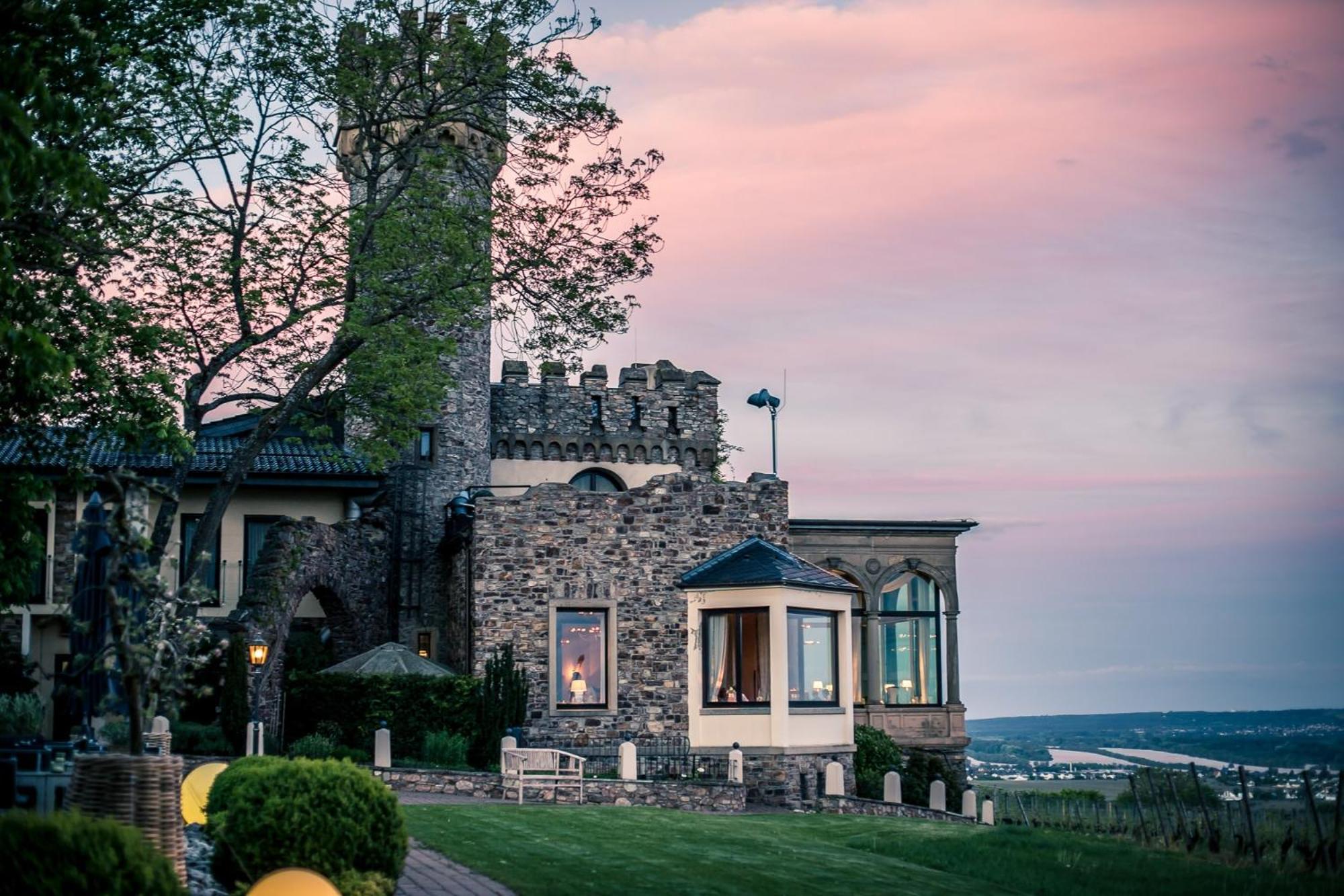 Relais & Chateaux Hotel Burg Schwarzenstein Geisenheim Kültér fotó