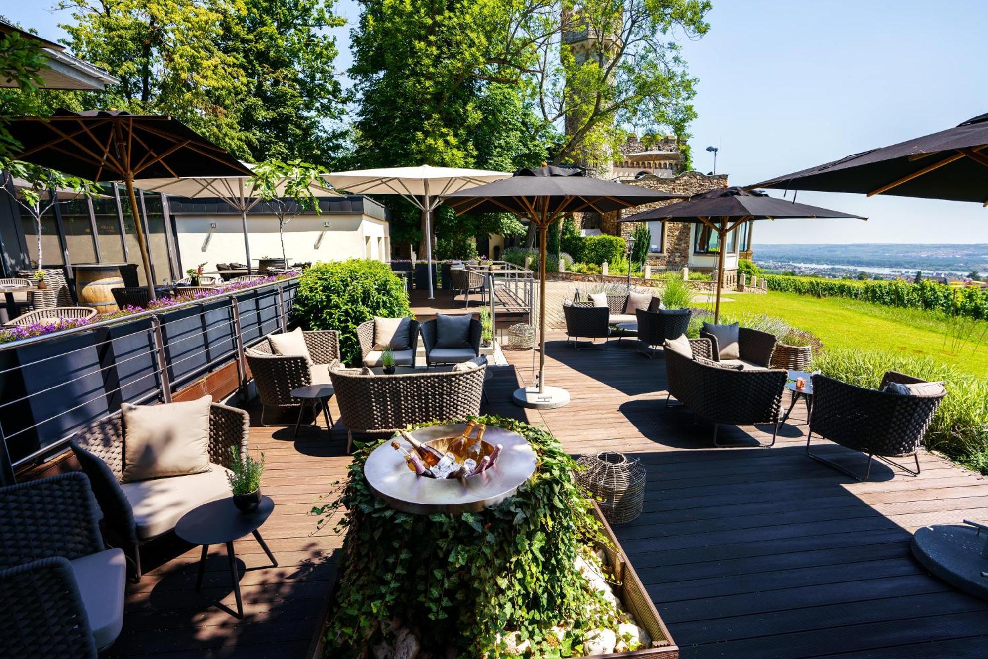 Relais & Chateaux Hotel Burg Schwarzenstein Geisenheim Kültér fotó